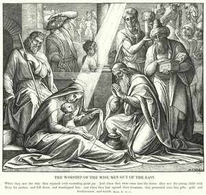 Die Anbetung der Weisen aus dem Morgenland (Stich)