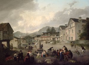 Der Marktplatz in Ambleside
