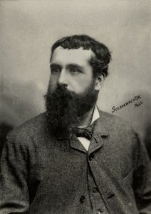 Porträt des französischen Malers Claude Monet von Julius Cornelius Schaarwachter