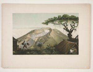 Gunung - Gede (Mount Gede) von Julius Friedrich Tempeltey