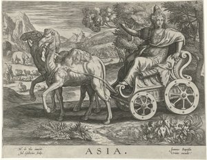 Asien von Julius Goltzius