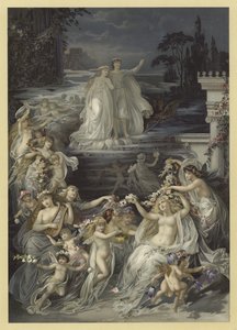 Illustration für Ein Sommernachtstraum von Julius Hoeppner