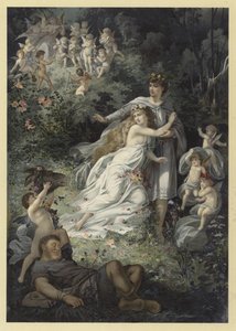 Illustration für Ein Sommernachtstraum von Julius Hoeppner