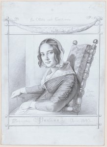 Pauline, die Frau des Künstlers