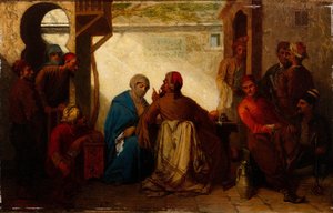 Der Schreiber, zweite Hälfte des 19. Jahrhunderts von Julius Joseph Gaspard Starck