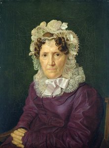 Engel Sophia Hase, die Tante des Künstlers, 1828 von Julius Oldach