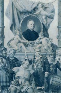 Der Burgschauspieler Bernhard Baumeister von Julius Schmid