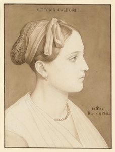 Bildnis der Vittoria Caldoni von Julius Schnorr von Carolsfeld