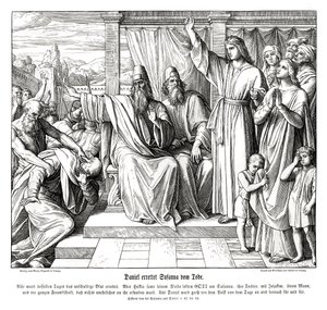 Daniel verschont Susannas Leben, Susanna und Daniel