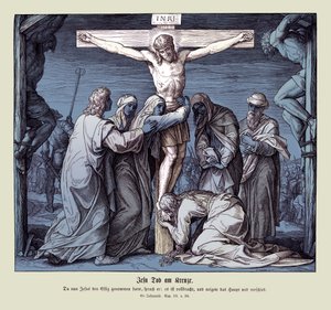 Tod Jesu am Kreuz, Evangelium nach Johannes