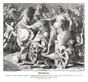 Der Fall Ahabs von Julius Schnorr von Carolsfeld