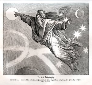 Vierter Tag der Schöpfung, Genesis