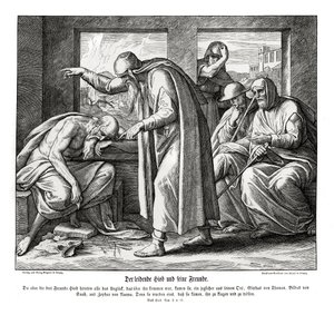 Hiobs Freunde von Julius Schnorr von Carolsfeld