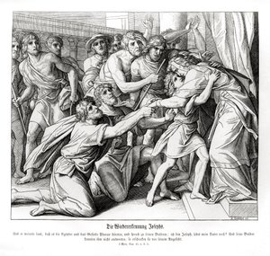 Joseph wird von seinen Brüdern erkannt, Genesis