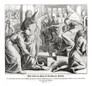 Mose fordert die Befreiung der Israeliten, Exodus