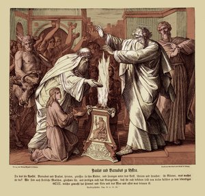 Paulus und Barnabas in Lystra, Apostelgeschichte