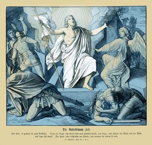 Auferstehung Jesu, Evangelium nach Matthäus