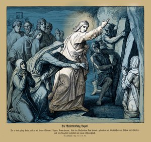 Auferstehung des Lazarus, Evangelium nach Johannes
