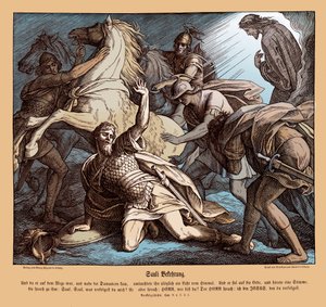 Saul auf dem Weg nach Damaskus, Apostelgeschichte