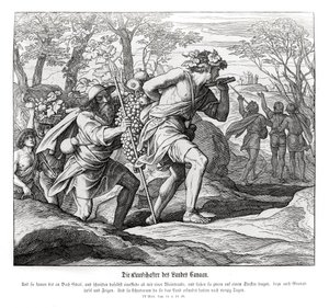 Kundschafter im Land Kanaan, Numeri von Julius Schnorr von Carolsfeld