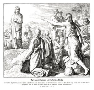 Zeugnis von Johannes dem Täufer, Evangelium nach Johannes