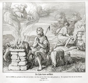 Die Opfergaben von Kain und Abel, Genesis
