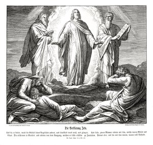 Verklärung Jesu, Evangelium nach Lukas