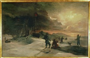 Zwei österreichische Offiziere, Julius von Payer und Karl Weyprecht von Julius Von Payer