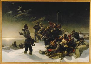 Zwei österreichische Offiziere, Julius von Payer und Karl Weyprecht von Julius Von Payer