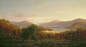 Blick auf den Lake George von Junius R. Sloan