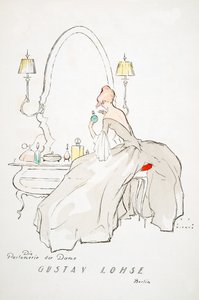 Werbung für "Gustav Lohse, Berlin", aus Styl, veröffentlicht 1922
