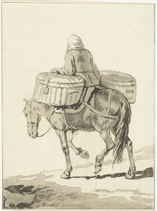 Frau auf Pferd