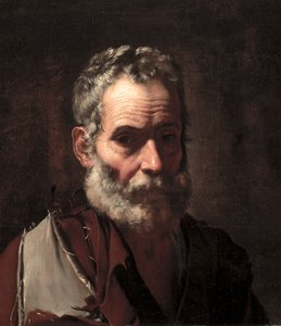 Ein alter Mann von Jusepe de Ribera