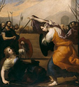 Duell der Frauen von Jusepe de Ribera