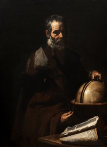 Philosoph mit einem Globus (Anaxagoras?) von Jusepe de Ribera