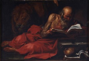 Darstellung des heiligen Hieronymus von Jusepe de Ribera