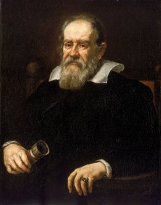 Porträt von Galileo Galilei, italienischer Astronom (1564-1642)