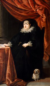 Maria Maddalena von Österreich, um 1621 von Justus Sustermans