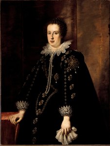 Porträt von Claudia de Medici (1604-1648), Ehefrau des Herzogs von Urbino und Erzherzog Leopold V. von Österreich-Tirol