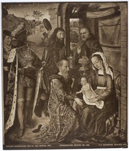 Anbetung der Könige von Justus van Gent