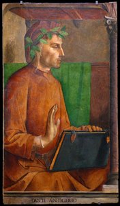 Porträt von Dante Alighieri 1265-1321, 1476