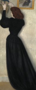 Schlanke Frau mit Vase, 1894