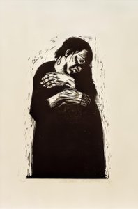 Die Witwe von Käthe Kollwitz
