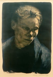 K. Kollwitz, Brustbild Arbeiterfrau