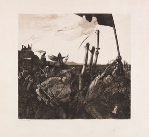 Revolte, 1899 von Käthe Kollwitz