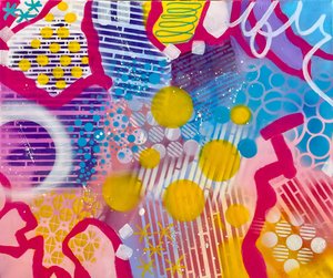 Verspielte geometrische Farben