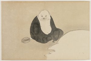Blumen von hundert Welten (Momoyogusa): Hotei von Kamisaka Sekka