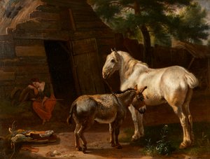 Das schlafende Bauernmädchen