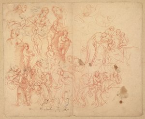 Figurenstudien (recto); Figurenstudien (verso)