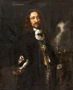 Porträt von Admiral Witte Corneliszoon de With 1599-1658, ca. 1657-1658 von Karel van Mander III